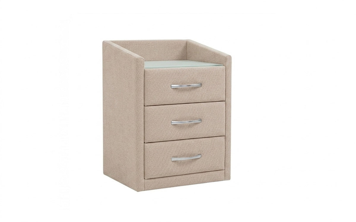 NIGHTSTAND EXP TEFFI Royal I Sandy Smart with glass