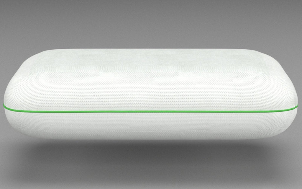 Classic Green pillow in a bedroom interior, view 2