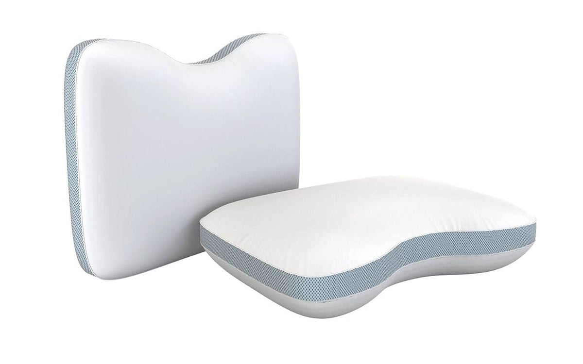 Hybrid pillow, product photo on white background