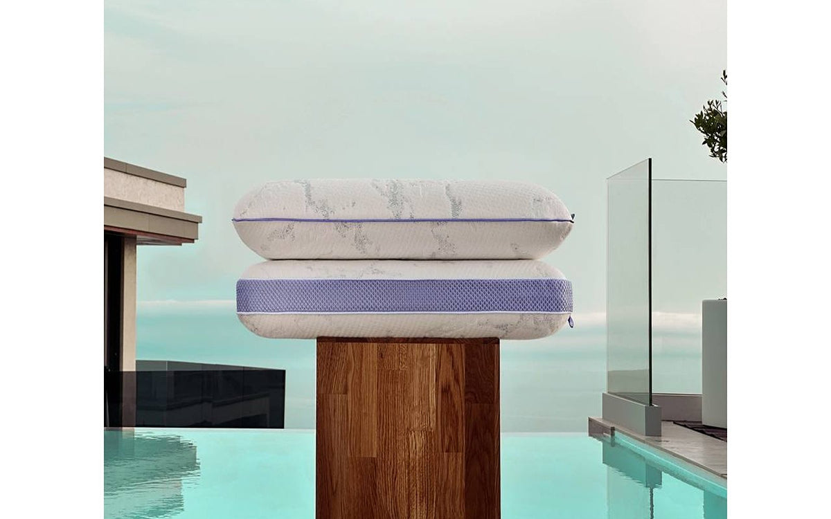 Immuno pillow in a bedroom interior, view 2