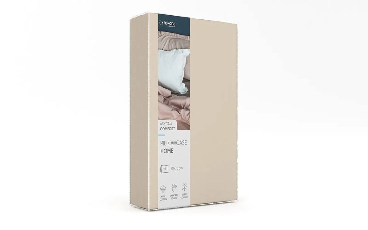 Askona Home pillowcase, product photo on white background, view 4