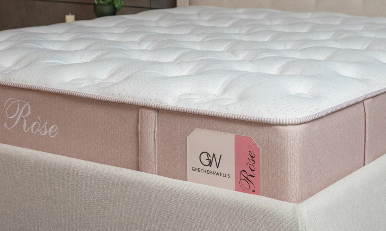 Grether &amp; Wells Gris/Ròse – Modern Luxury with Refined Comfort