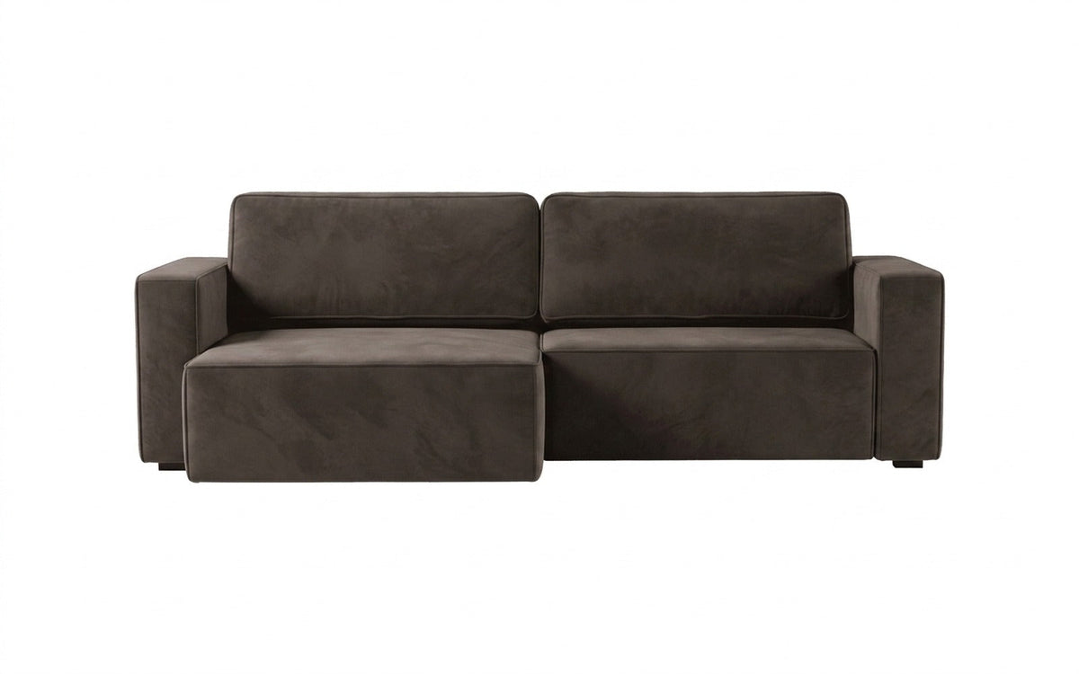 SOFA BED EXP RALF Sky Velvet 02 2 U CANAPE-TRIO