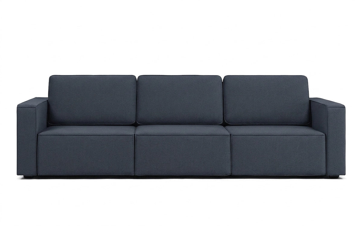 SOFA BED EXP RALF Sky Velvet 40 3 TRIO