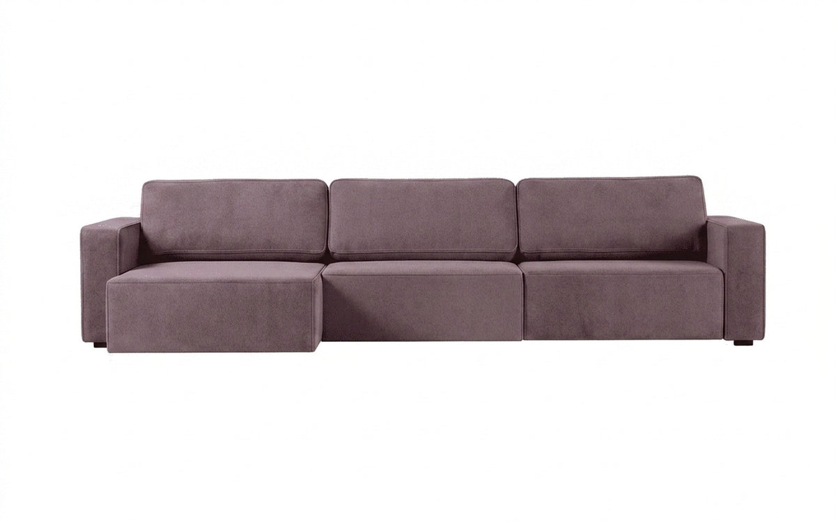 SOFA BED EXP RALF Casanova Lilac 3 U CANAPE-TRIO