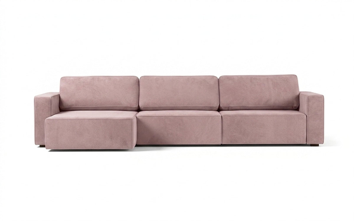 SOFA BED EXP RALF Sky Velvet 01 3 U CANAPE-TRIO