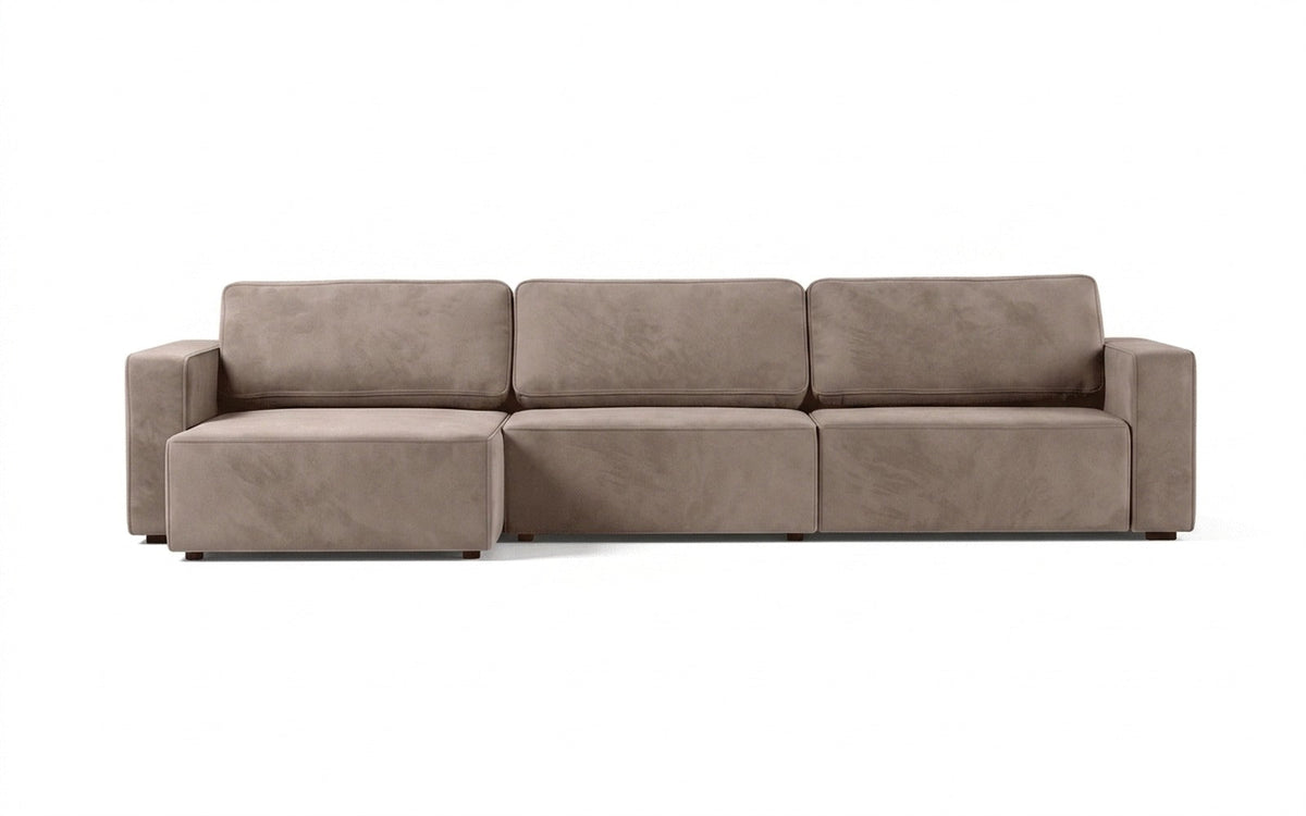 SOFA BED EXP RALF Sky Velvet 17 3 U CANAPE-TRIO