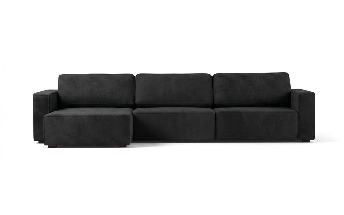SOFA BED EXP RALF Sky Velvet 38 3 U CANAPE-TRIO