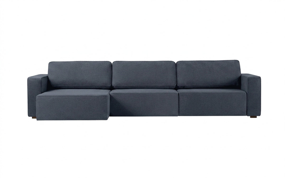 SOFA BED EXP RALF Sky Velvet 40 3 U CANAPE-TRIO